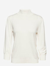 Mersin Roll Neck Knit Minus White