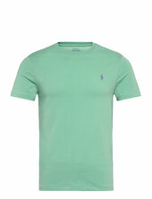 Custom Slim Fit Jersey Crewneck T-shirt Polo Ralph Lauren Green