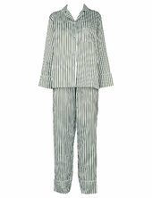 Leo Sateen Pyjamas Aop Missya Khaki