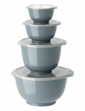 Mixing Bowl Set 8 Parts New Margrethe Rosti Blue