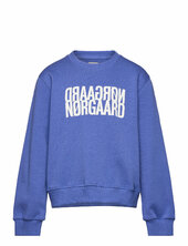 Organic Sweat Talinka Sweatshirt Mads Nørgaard Blue