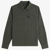 Jakker Fred Perry Twill Zip-through Overshirt