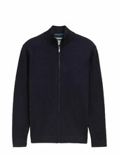 Basic Knit Jacket Tom Tailor Navy