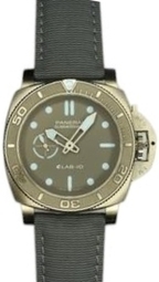 Panerai Herreur Pam01225 Submersible Grå/tekstil Ø44 Mm