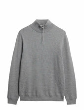 Lw Cotton Texture Half Zip Superdry Grey