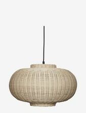 Chand Pendant Ellipse Hübsch Beige