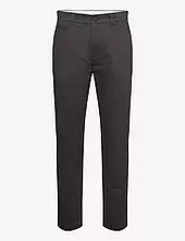 Chuck Regular Chino Twill Pants - G Knowledge Cotton Apparel Black