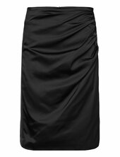Zilkyiw Drape Skirt Inwear Black