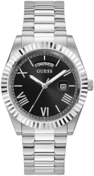 Guess Herreur Gw0265g1 Connoisseur Sort/stål Ø42 Mm