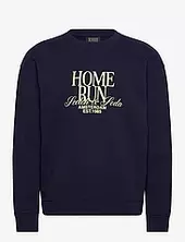 Front Artwork Relaxed Fit Sweatshirt Scotch & Soda Navy