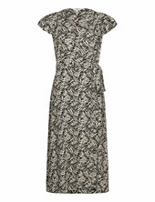 Objfrigg S/s Wrap Dress 127 Object Black