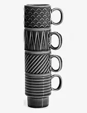 Coffee & More, Mulled Wine/espresso Cup 4-p Sagaform Grey