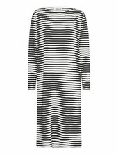 Soft Single Stripe Silas Dress Mads Nørgaard Black