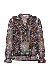 Lina Frill Blouse Pieszak Patterned