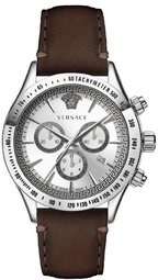 Versace Herreur Vev700119 Chrono Classic Sølvfarvet/læder Ø44 Mm