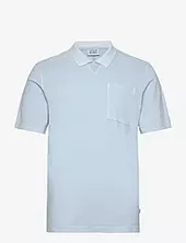 Washed Chest Pocket Relaxed-fit Polo Scotch & Soda Blue