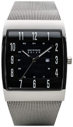 Bering Herreur 16433-002 Solar Sort/stål