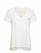 Cridiana T-shirt Cream White