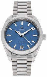 Omega Dameur 220.10.34.20.03.002 Seamaster Aqua Terra 150m Blå/stål