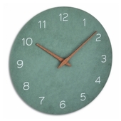 Vægur Med Tal - Grøn