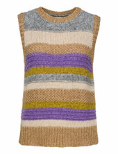 Vega Vest Blanche Patterned