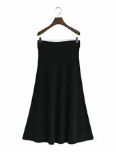 Superfine Lambswool Skirt Gant Black