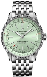 Breitling Dameur A17395361l1a1 Navitimer Automatic 35 Grøn/stål