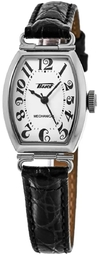 Tissot Dameur T128.161.16.012.00 Heritage Sølvfarvet/læder