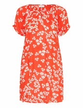 Kaamber Tunic Printed Kaffe Orange