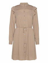 Camillabbnichola Dress Bruuns Bazaar Beige