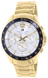 Tommy Hilfiger Herreur 1791121 Luke Sølvfarvet/gul Guldtonet Stål