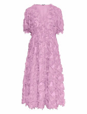 Yaspazylla 2/4 Midi Dress - Show Yas Pink