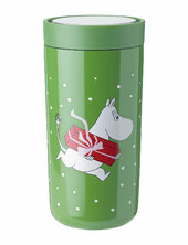 To Go Click Vacuum Insulated Cup-moomin Present Stelton Green