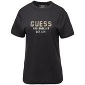 T-shirts M. Korte ærmer Guess  W4yi35kc8t0jblk