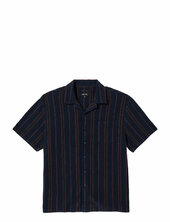 Bunker Waffle Stripe S/s Wvn Brixton Navy