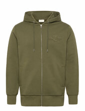 Reg Tonal Shield Full Zip Hoodie Gant Khaki