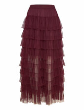 Miranda Skirt A-view Burgundy