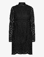 Mskarisa Short Lace Dress Minus Black