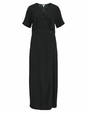 Objsanne S/s Re Ankle Dress Div Object Black
