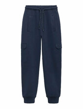 Cargo Joggers With Drawstring Mango Navy