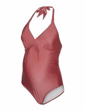 Mlmolly Halter Padded Swimsuit 2f Mamalicious Pink