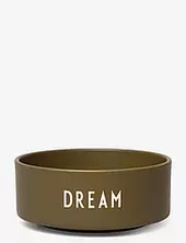 Snack Bowl Design Letters Green