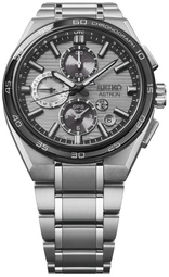 Seiko Herreur Ssh177j1 Astron Grå/titanium Ø44.1 Mm