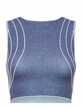 Taylor Crop Top Wolford Blue