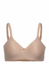 C Comfort Wirefree Support T-shirt Bra Chantelle Cream