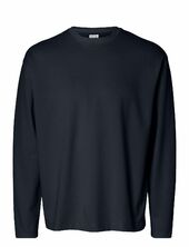 Slhlooseoscar Ls O-neck Tee Noos Selected Navy