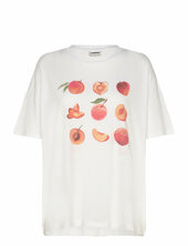 Nmida S/s Pizza T-shirt Fwd Lab Noisy May White