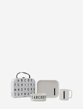 Classics In A Suitcase Design Letters White