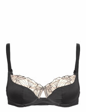 Pulp Tattoo Love Very Covering Underwired Bra Chantelle Black