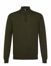 Greyson Half-zip Merino Knit Les Deux Khaki